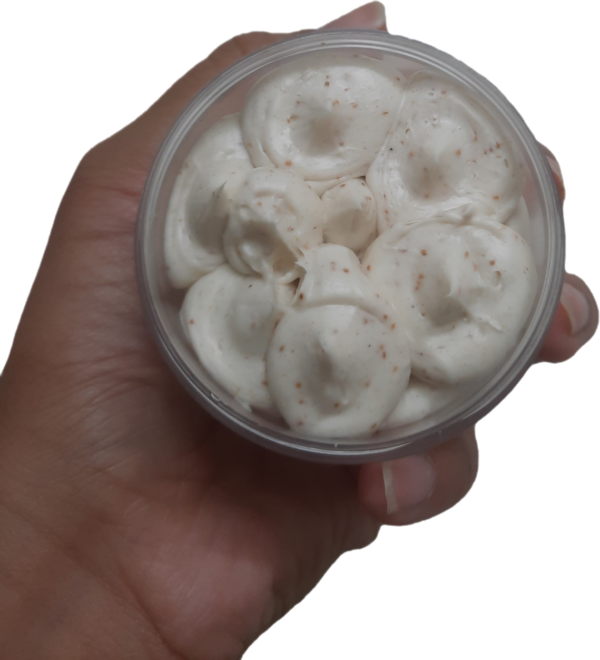Whipped Cream Soap with Gentle Scrub (Face Brightening)