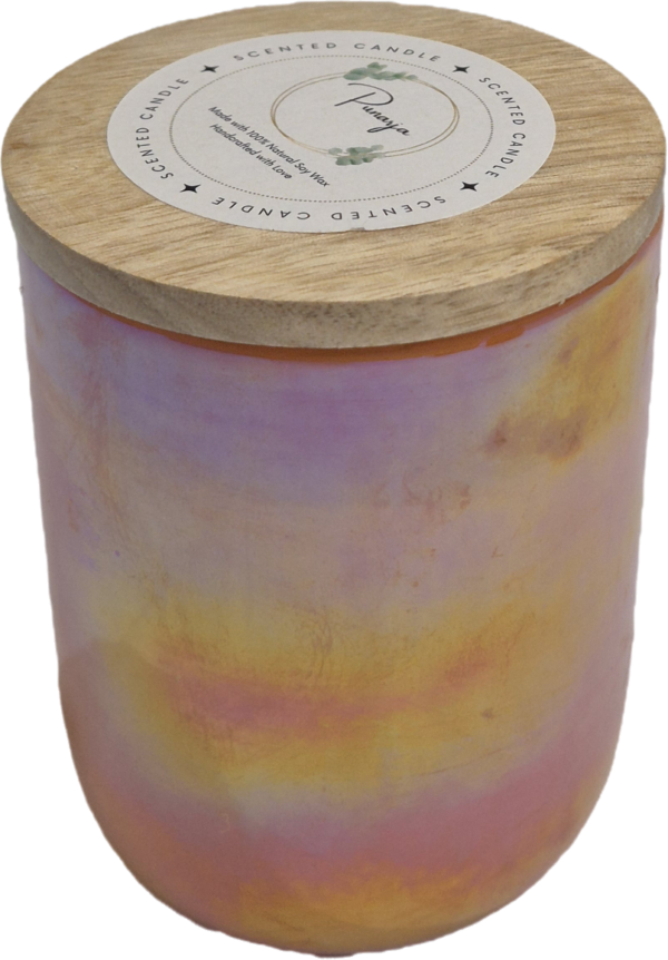 Handcrafted Holographic Jar Candle - Image 2