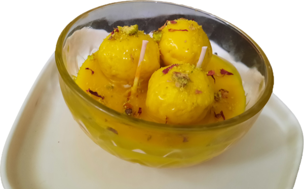 Handcrafted Rasmalai Candle - Image 2
