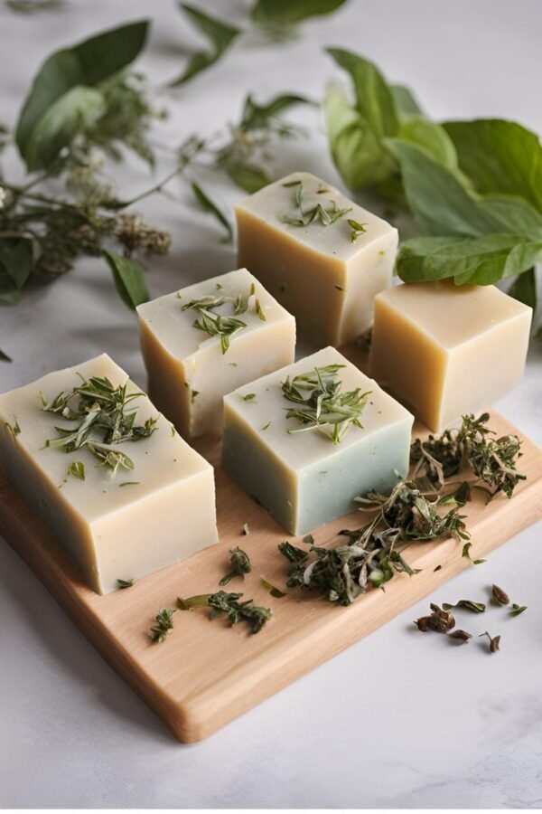 Handcrafted French Green Clay ,Charcoal & Tea-Tree Soap - Image 2