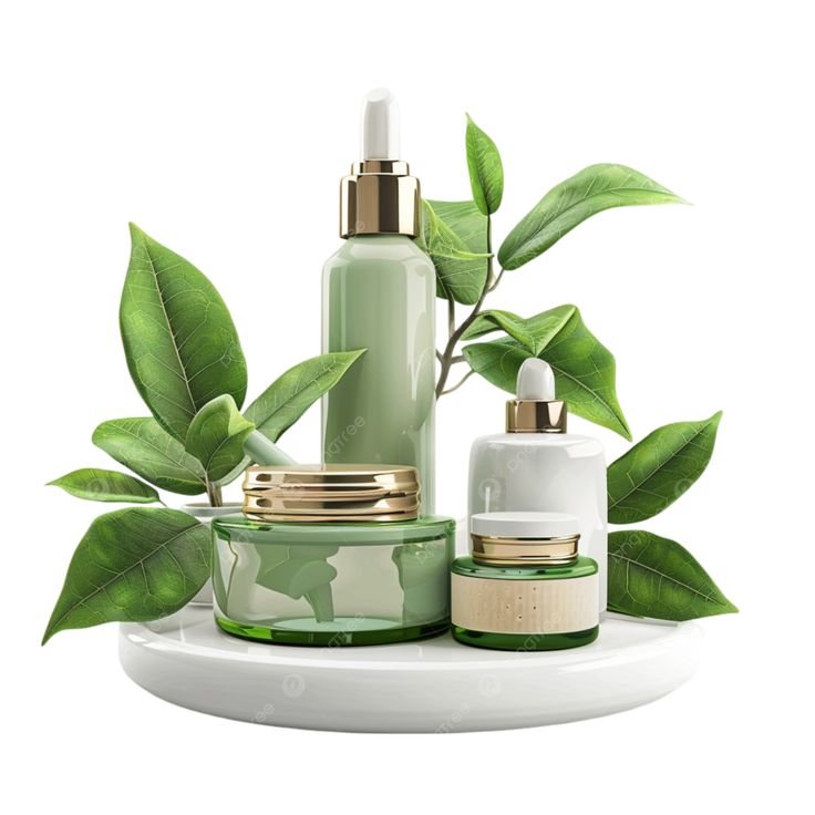 Mock Up Cosmetic Products For Skin And Hair Care With Plant Extract Natural Cosmetics, Skin Care, Hair Care, Cosmetics PNG Transparent Image and Clipart for Free Download (1)